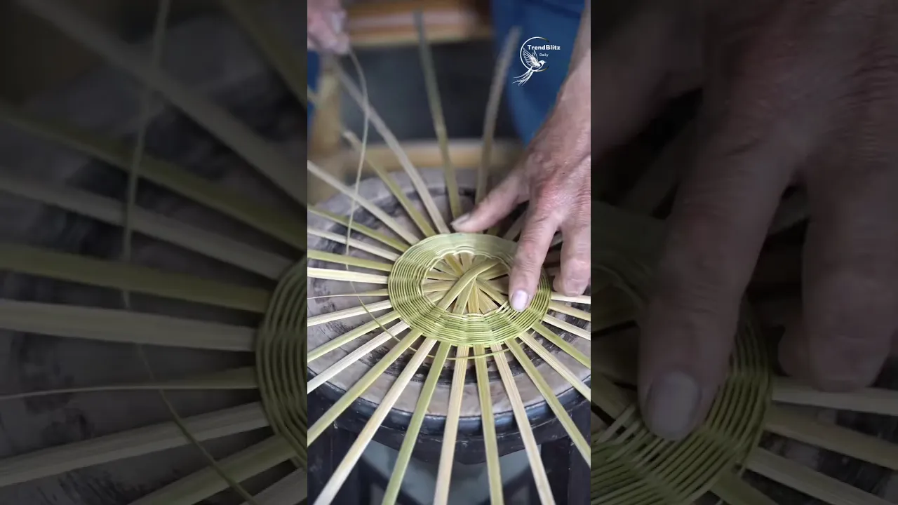 Ancient Bamboo Weaving Craft ｜ Handmade Heritage Art Preserving 1000 Years of Tradition