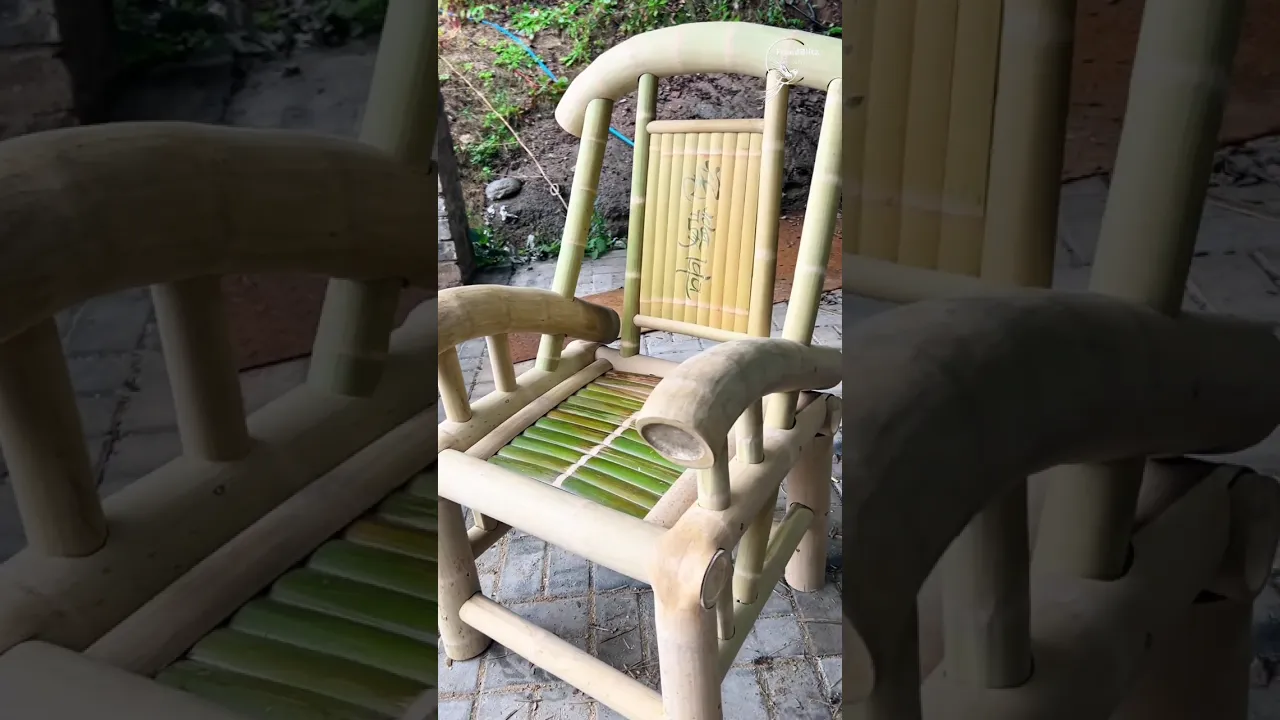 Bamboo Reclining Chair Craftsmanship ｜ Handmade Traditional Build Process