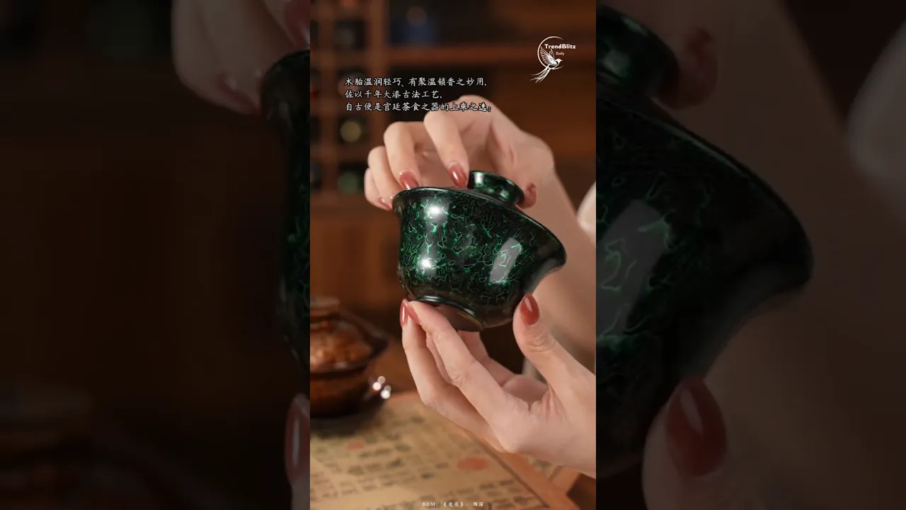 Inside Ancient Layered Lacquer Art ｜ Luxury Craftsmanship Revealed in ASMR Detail