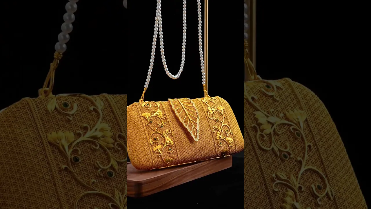 Traditional Gold Filigree Handbag ｜ Intangible Cultural Heritage Meets Modern Luxury