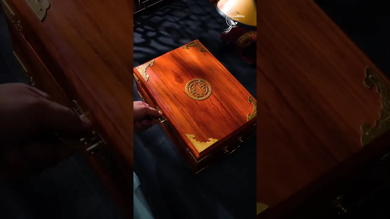 Golden Dragon Treasure Box： A New Year Gift or a Traditional Honey Snack Craft Art
