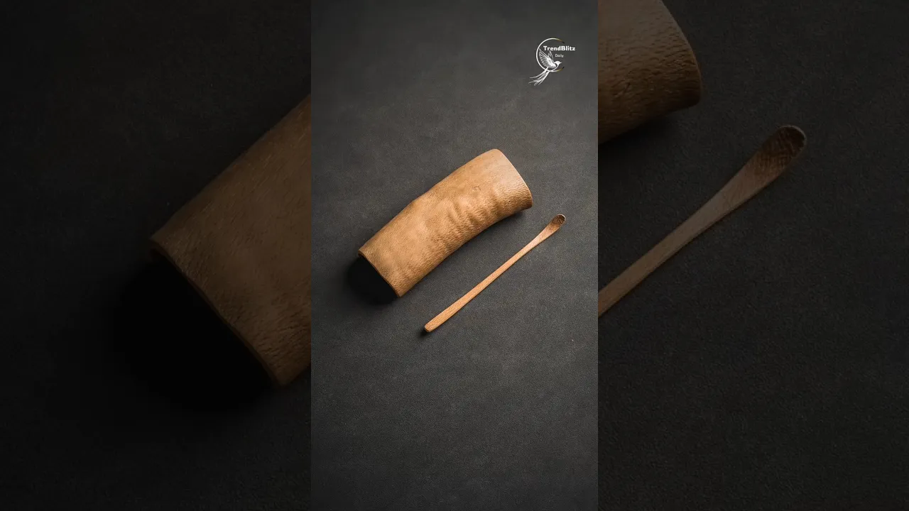 Carving Time Into Wood： An Immersive Boxwood Tea Scoop Made at Year’s End