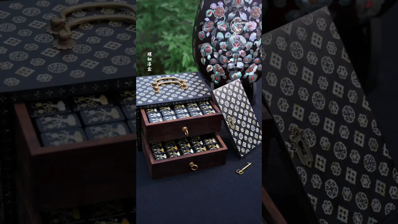✺ Mother of Pearl Treasure Box ✨ Timeless Handcrafted Art Inspired by Cultural Heritage