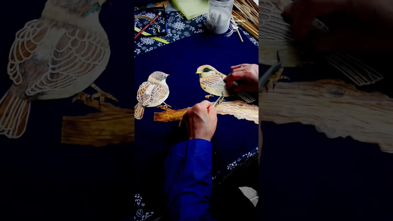 Wheat Straw Art Mastery ✨ Preserving an Ancient Heritage Craft