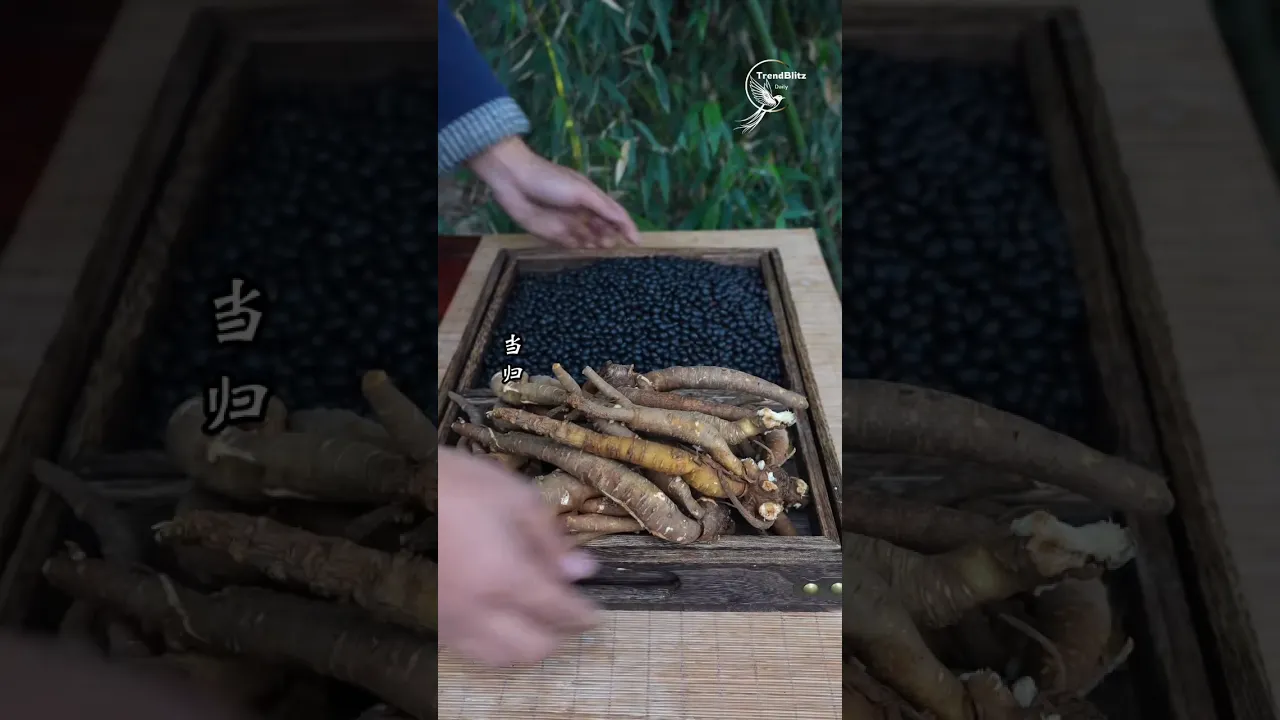 Ancient Seasonal Nutrition： Angelica Black Beans for Daily Wellness & Rural Life