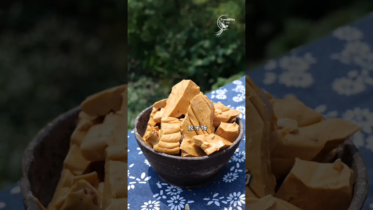 ✧ Ancient Maltose Pulled Into Silk Threads ｜ Lost Jiaoya Tang Traditional Candy Craft