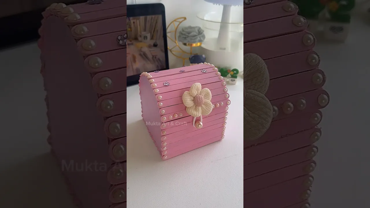 DIY jewelry organizer✨ #Shorts #art #diy #muktaartandcraft #youtubeshorts