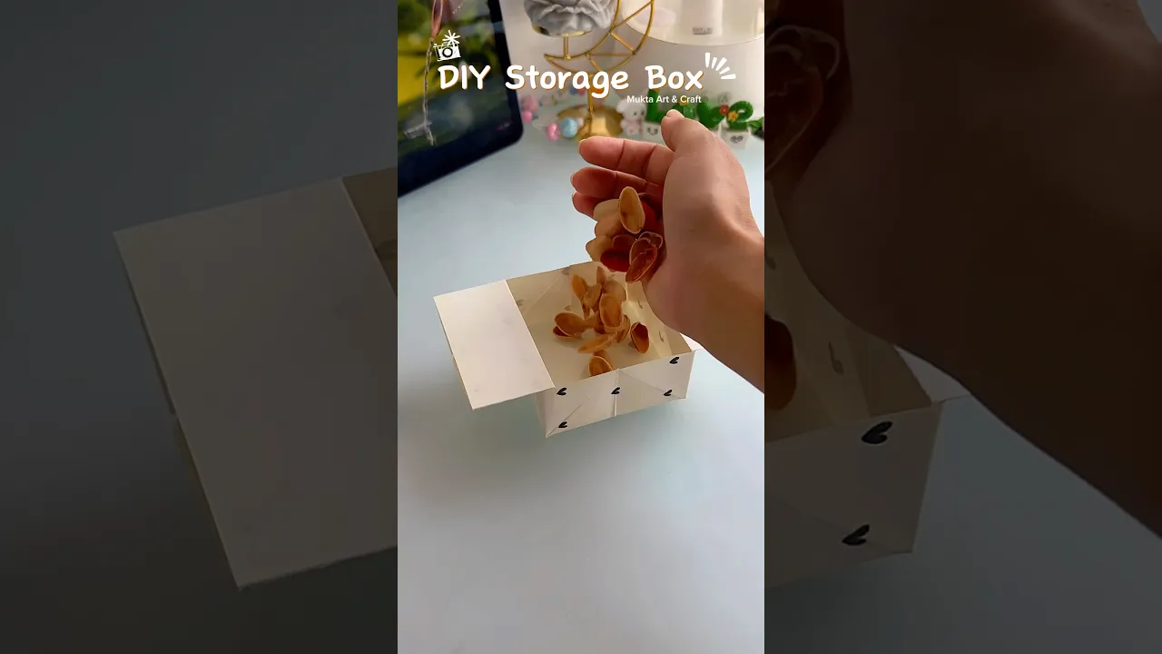 Try this 🤩✨DIY Storage Box 📦#shorts #art #diy #craft #youtubeshorts