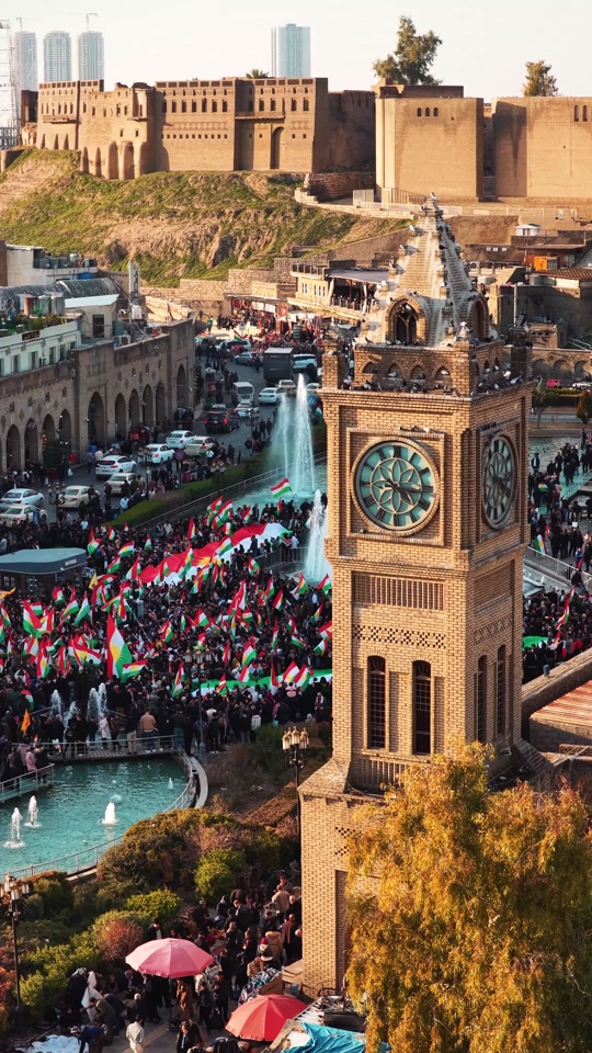 Erbil continues to support ROJAVA , Rojava isn’t alone. ❤️☀️💚 @erbil ...