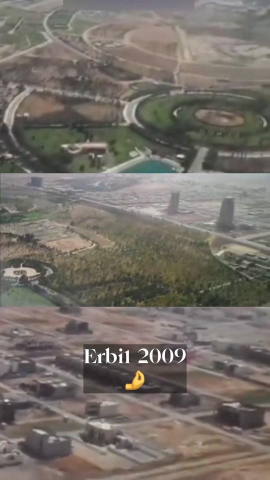 This is how Erbil city made progress and got advanced in few years. 🤌...