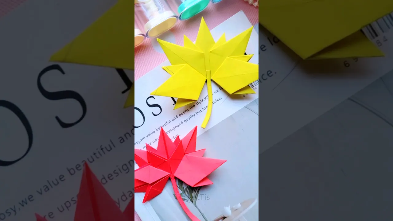 DIY paper craft #crafttis #origami