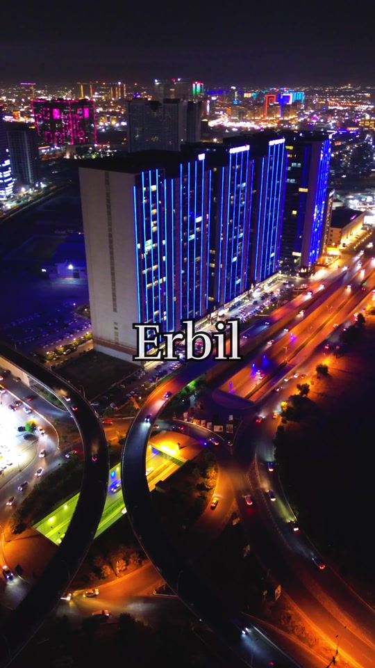 The night air in Erbil tastes like heaven and freedom.＂ ✨❤️ @erbil 📸 ...