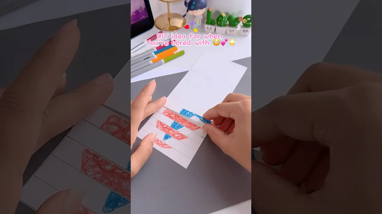DIY idea for when you’re bored #shorts #diy #craft #youtubeshorts