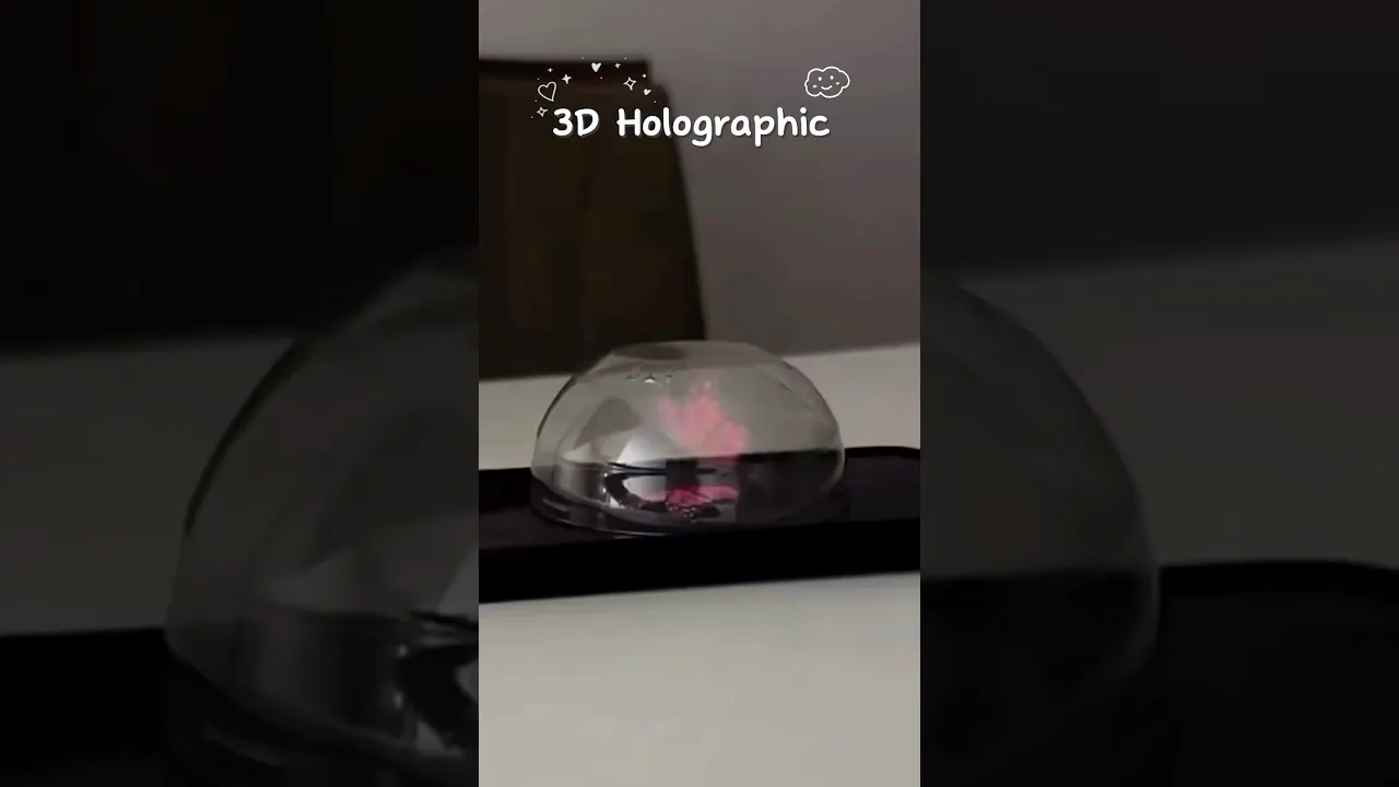 3D holographic 😱✨#shorts #art #diy #craft #youtubeshorts