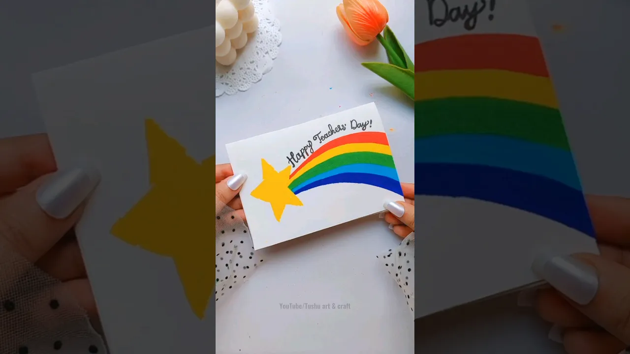 Teacher's Day Gift Card Idea #shorts #teachersday