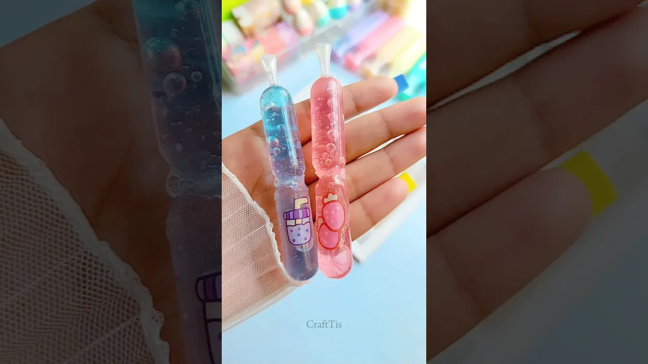 DIY Ice Lolly ⧸ Ice Pop 😋 #shorts #crafttis