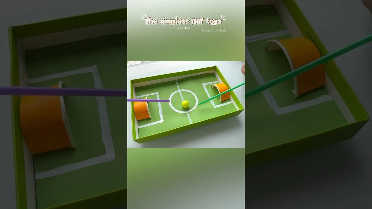 The simplest DIY toys that you can make right now 😍✨⚽️#shorts #art #diy #craft #youtubeshorts