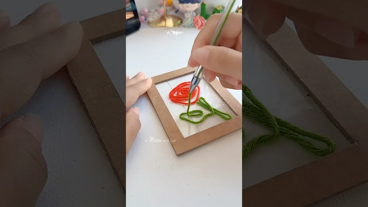 Try this 🌹✨🌹 #shorts #art #diy #viral #muktaartandcraft #youtubeshortsfeed