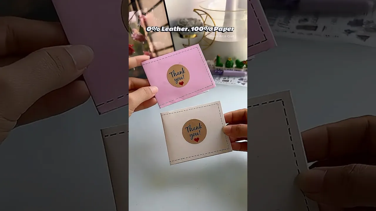 This Paper Wallet Actually Works!👀✨#shorts #art #diy #craft #youtubeshorts