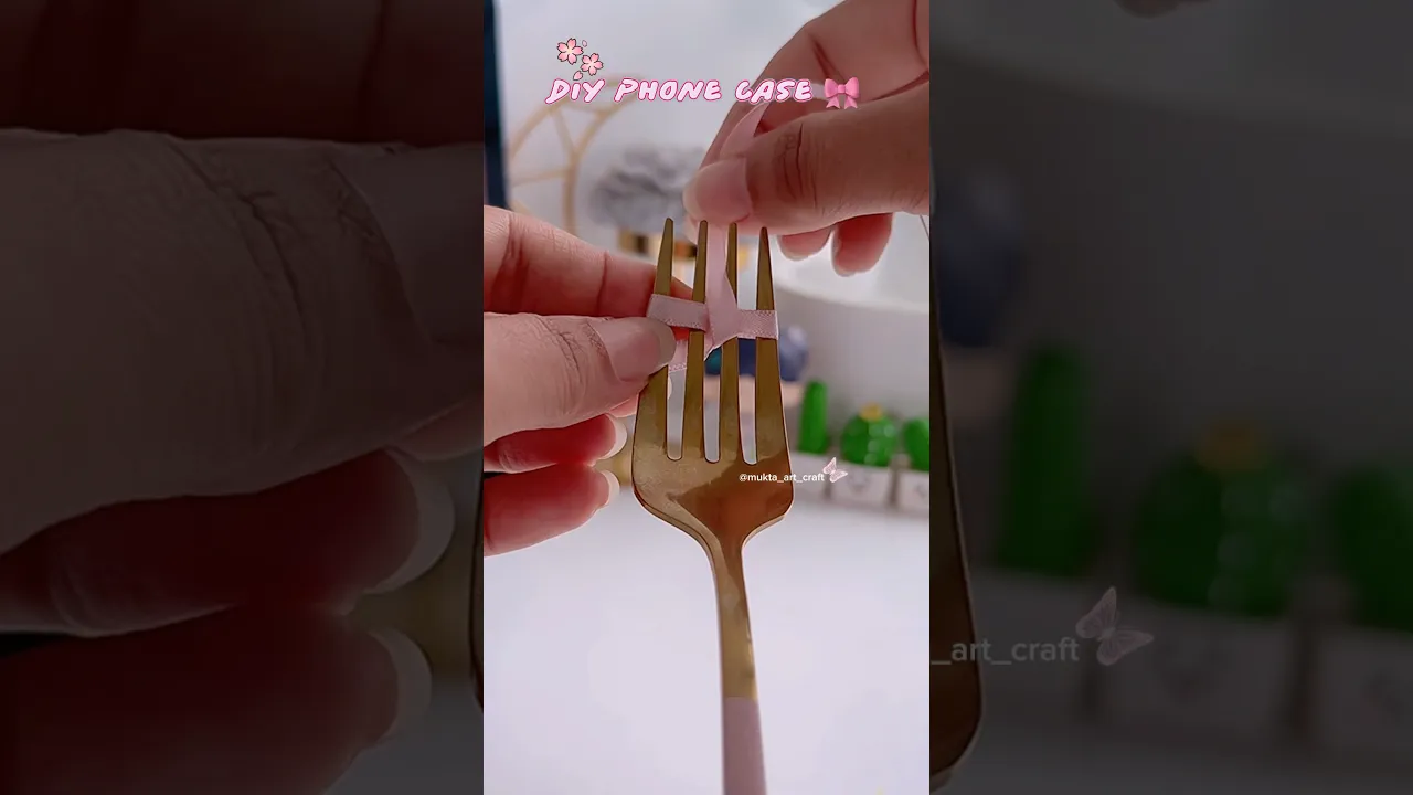 DIY Phone Case 🎀✨#shorts #art #diy #muktaartandcraft #youtubeshorts