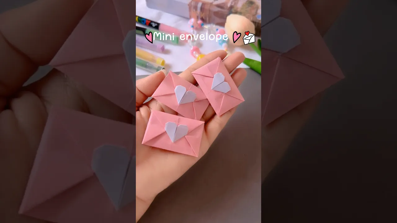 Mini envelop 💌✨#shorts #art #diy #muktaartandcraft #youtubeshortsindia