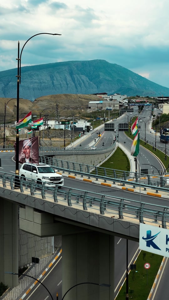Progressive of KRG, The Soran Elevated Bridge is the highest bridge i...