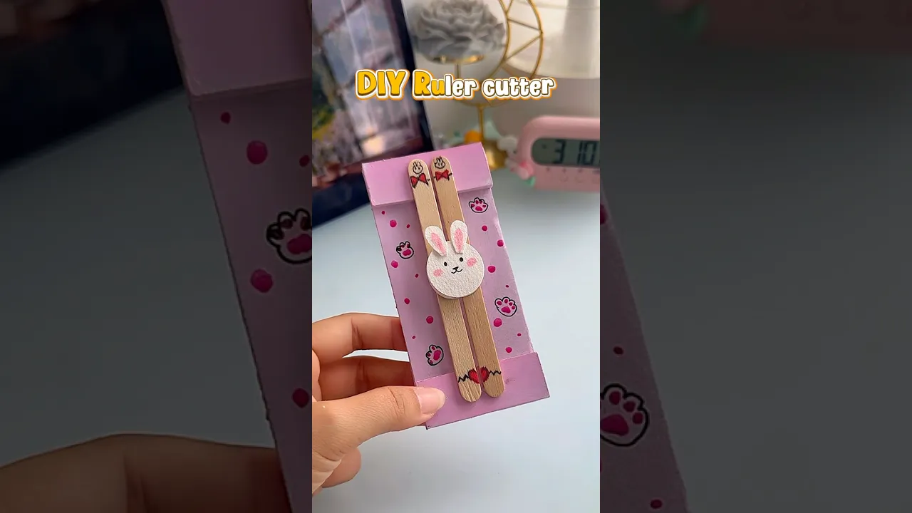 DIY ruler cutter 🙄✨#shorts #art #diy #craft #youtubeshorts