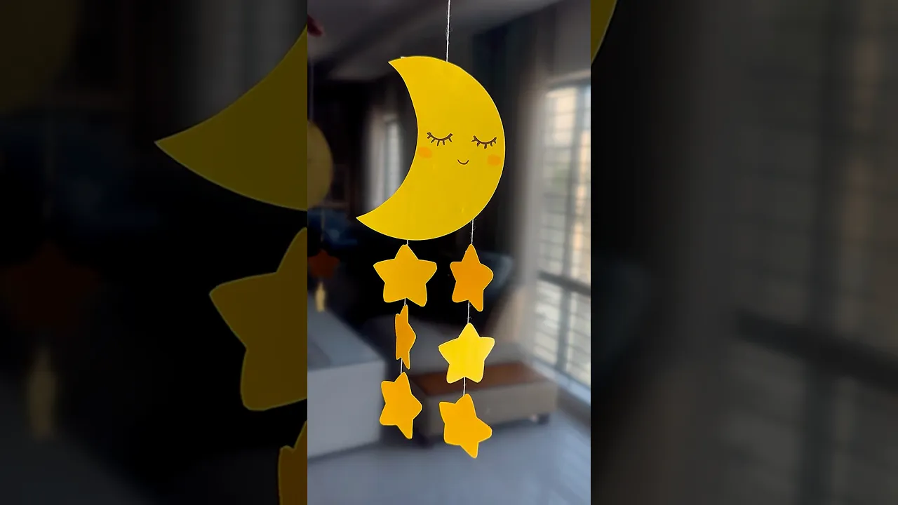 Ramadan Craft Idea ⭐️✨#shorts #art #diy #craft #youtubeshorts