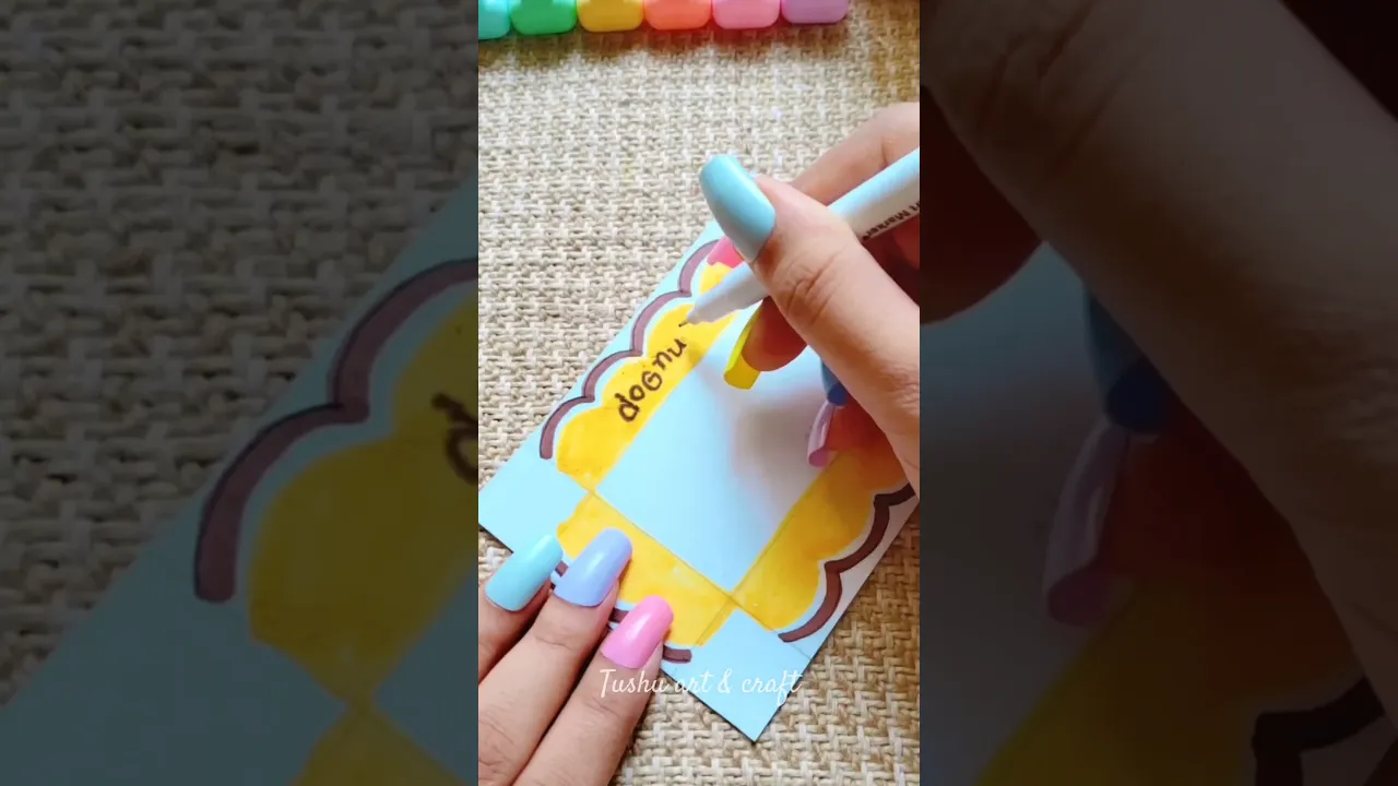 DIY paper craft #shorts #craft