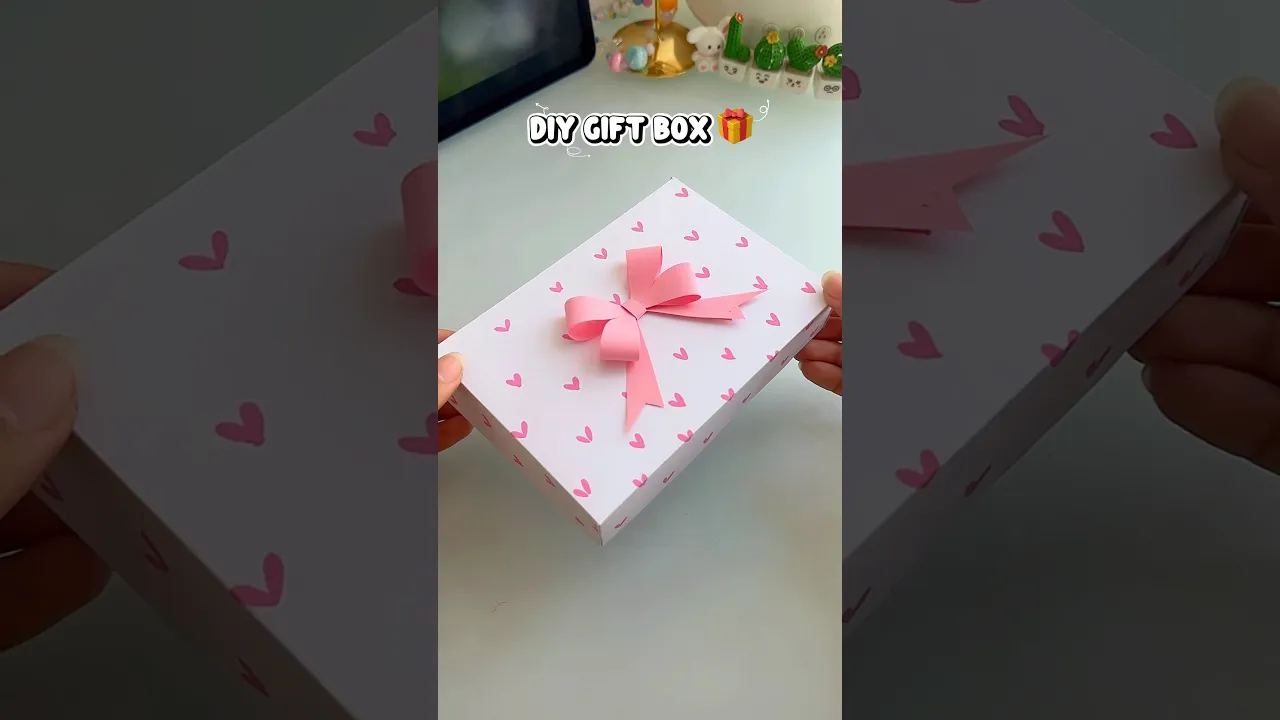 Make your gift box look expensive 😱✨🎁#shorts #art #diy #craft #youtubeshortsvideo