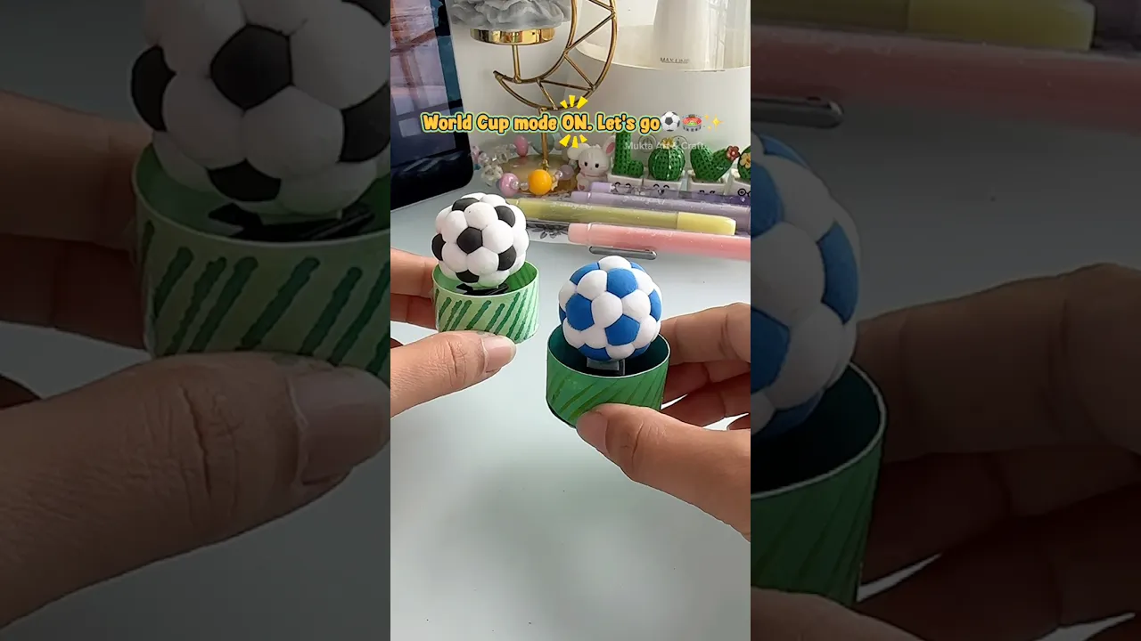 World Cup mode oN. Let’s go ⚽️🏟️✨#shorts #art #diy #craft #youtubeshorts