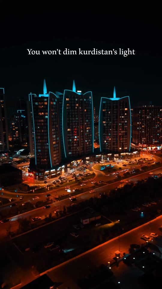 You won’t dim Kurdistan’s light ❤️ @erbil 📸 #Erbil #VisitKurdistan #...