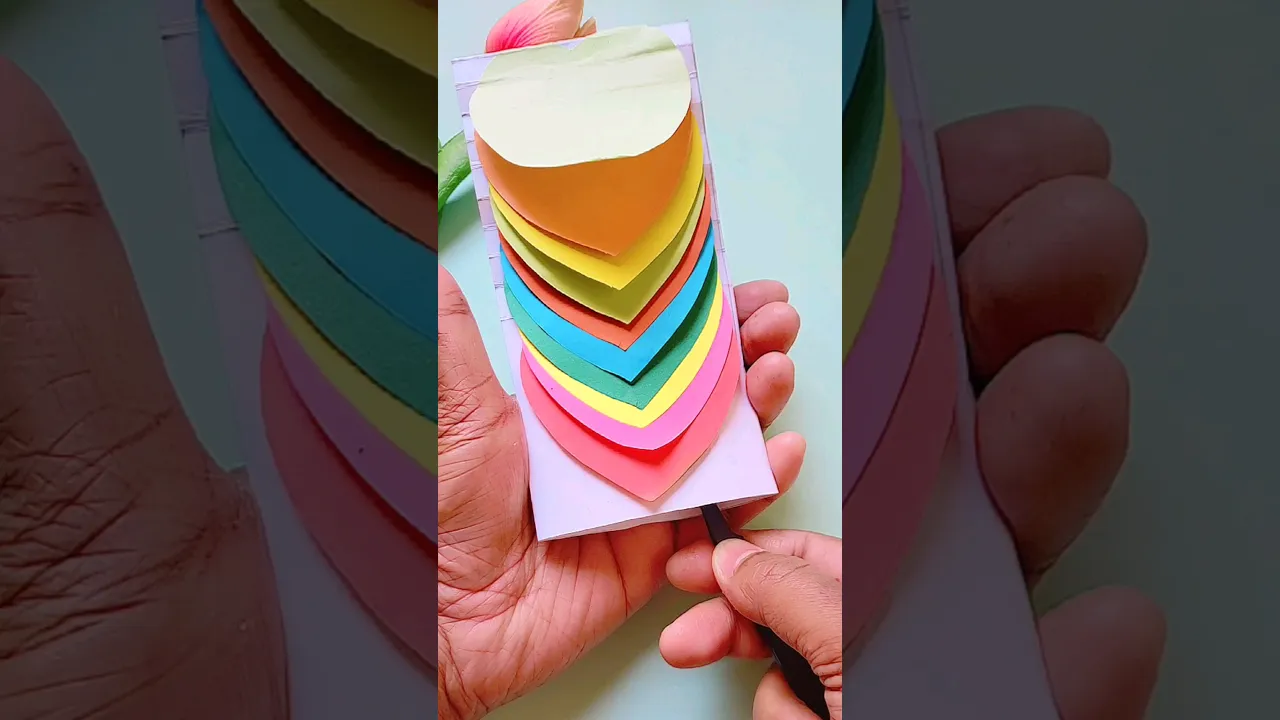 DIY paper gift #shorts #crafttis