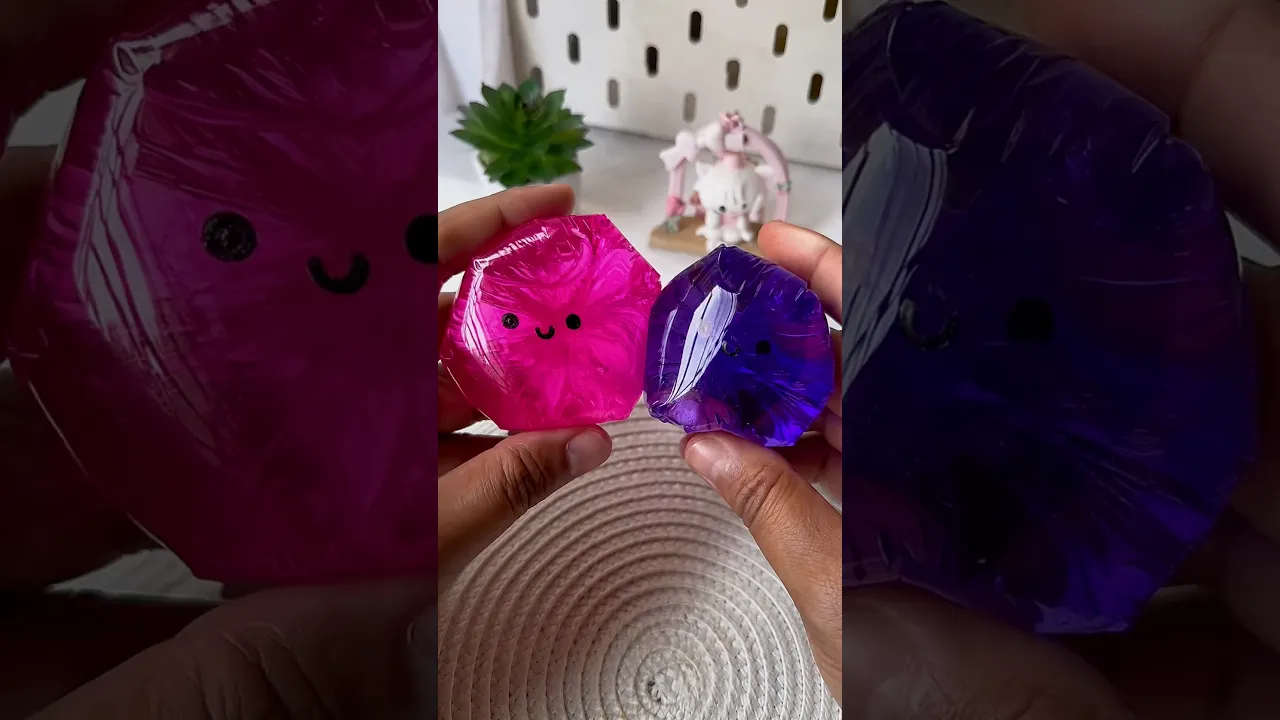 😽DIY clear sticky squishy challenge!？ #diysquishy #squishy #diyfidgets #fidget #fidgettoys #diy