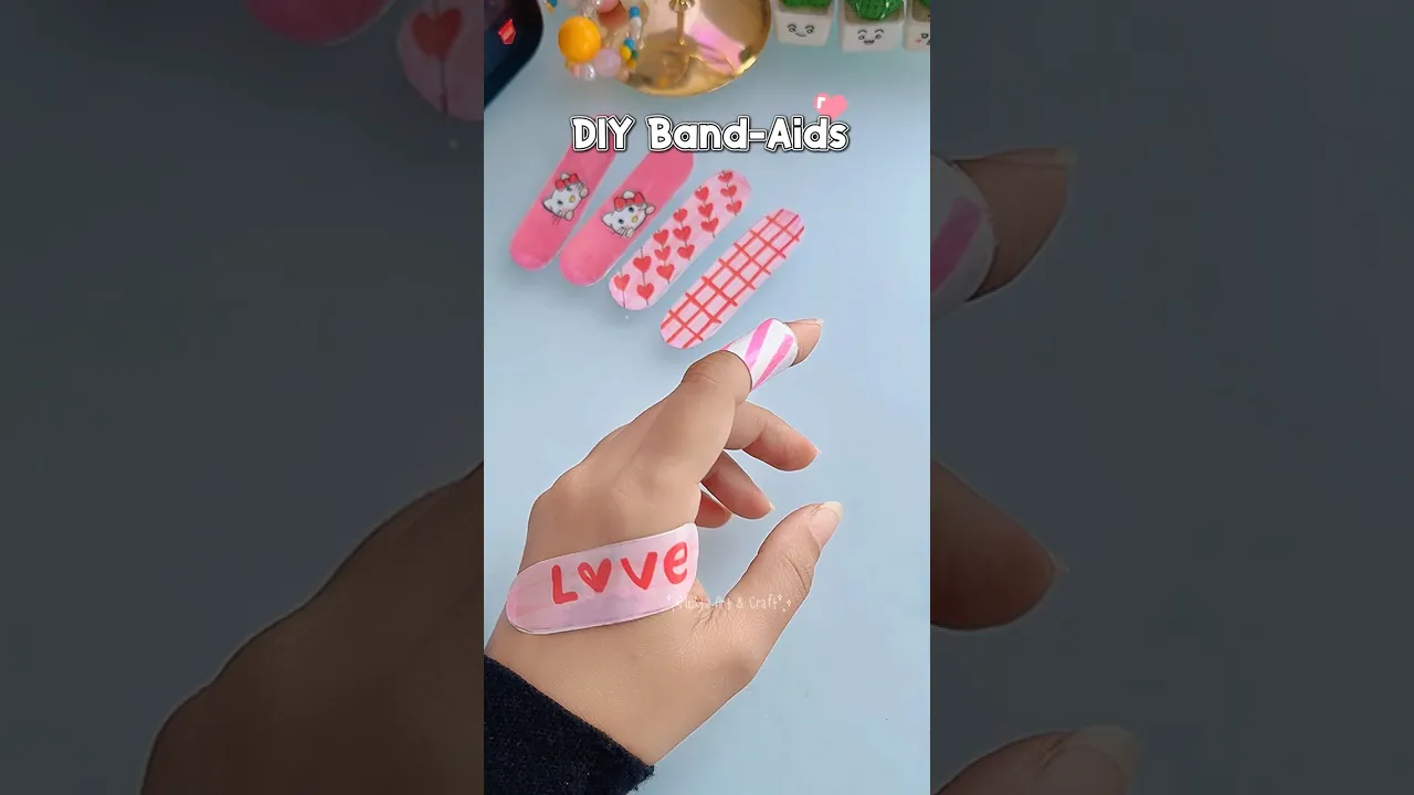 Try this!😍✨What proof Band Aid #shorts #art #diy #muktaartandcraft #youtubeshortsfeature