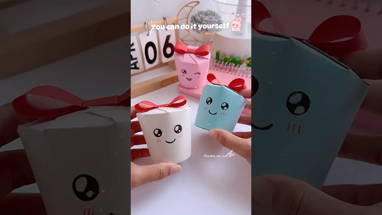 🎁Gift Box Ideas😍✨#shorts #art #diy #muktaartandcraft #youtubeshorts