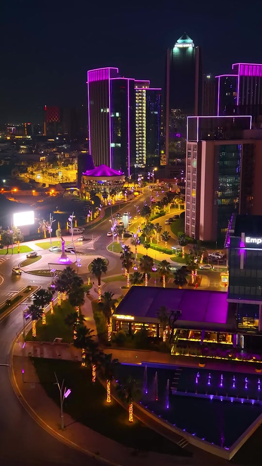 ＂Erbil city, A futuristic horizon emerging gracefully from the cradle...