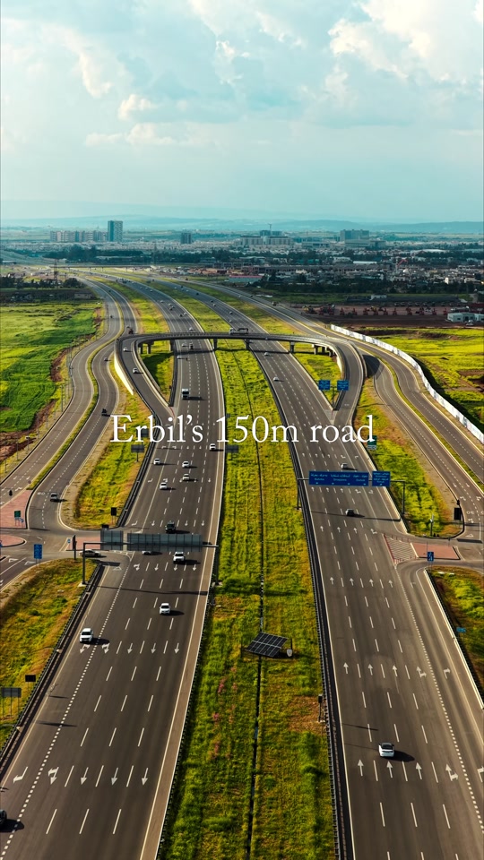＂Erbil’s 150m Road is not just an expressway; it’s a runway to the fu...