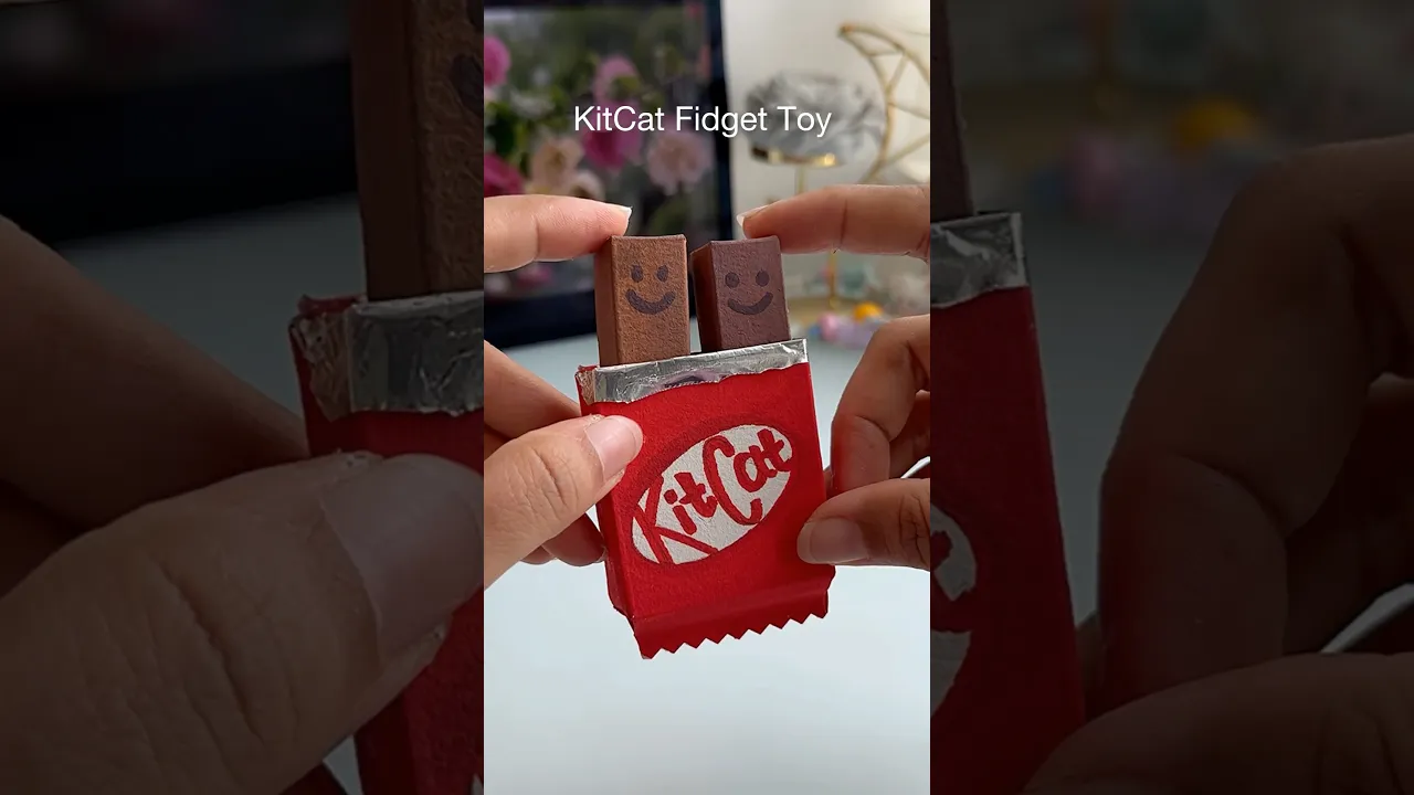 DIY easy fidget toy😍✨🍫#shorts #art #diy #craft #youtubeshorts