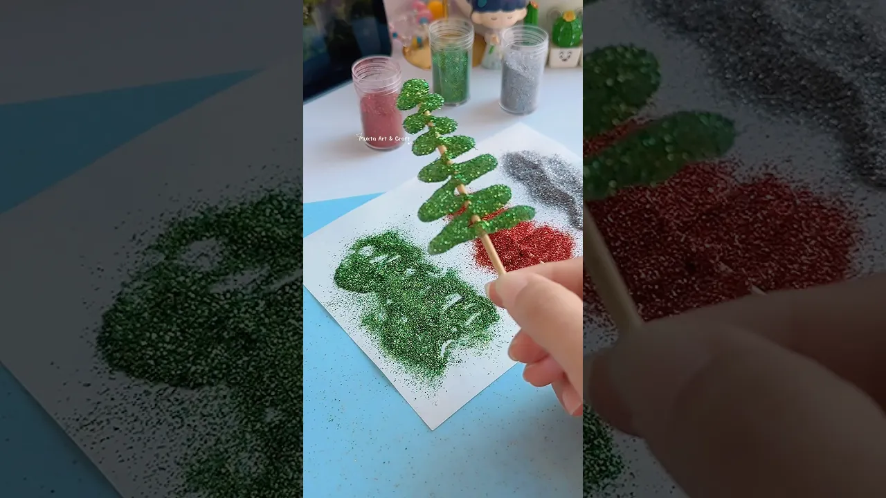 🎄✨#shorts #art #diy #ideas #muktaartandcraft #youtubeshorts