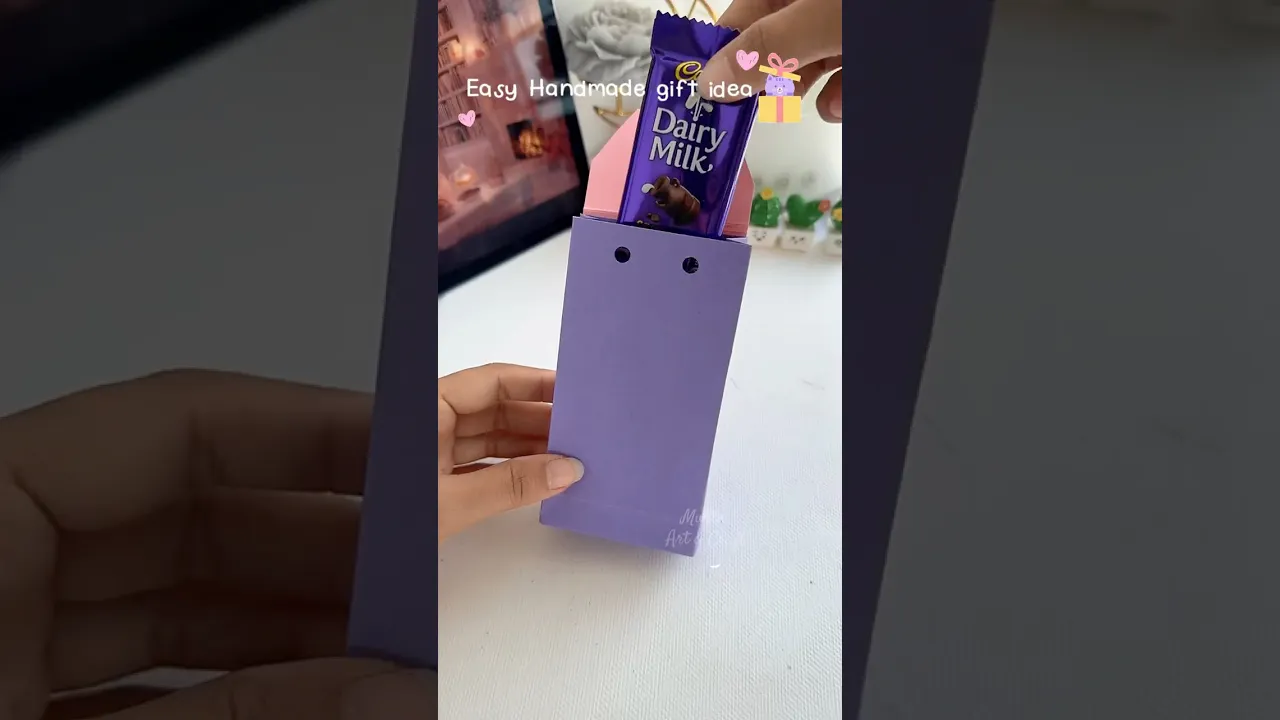 Try this cutest DIY gift🎁✨#shorts #art #diy #muktaartandcraft #youtubeshortsviral