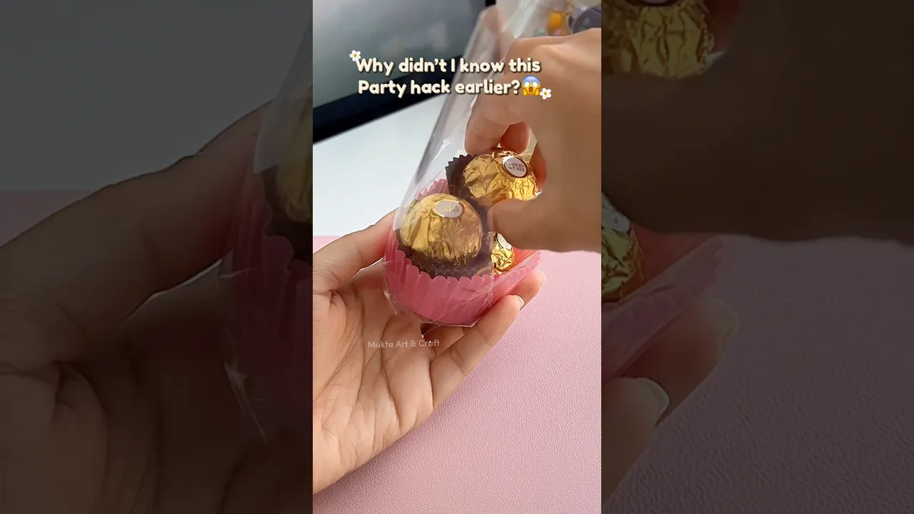 Party hacks😱✨#shorts #art #diy #muktaartandcraft #youtubeshortsindia