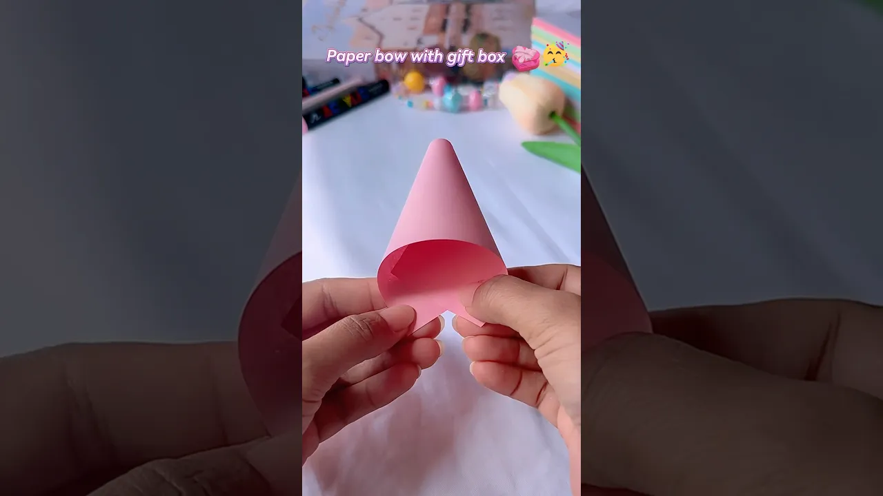 Easy paper craft🎉💝✨#shorts #art #diy #muktaartandcraft #youtubeshorts