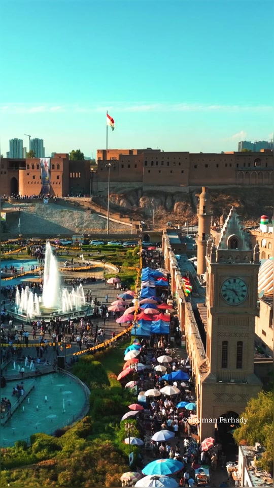 Erbil is a divine section of eternity. ❤️ #Erbil #VisitKurdistan #Ku...