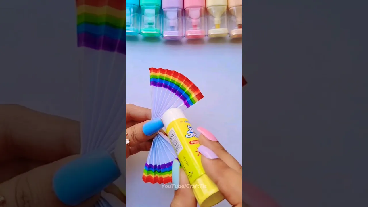 DIY cute gift 🌸🌈 #diy #crafttis