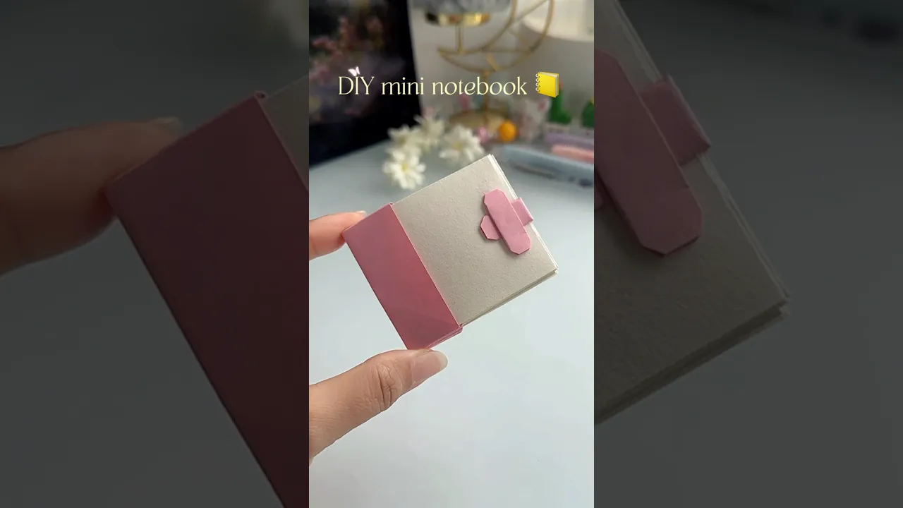 Easy cute notebook 📒 ✨#shorts #art #diy #craft #youtubeshorts