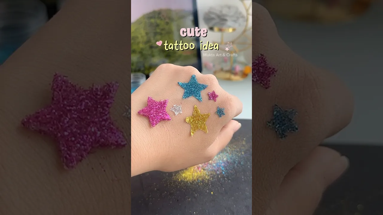 Cute Tattoo Ideas 😍✨Try this!✨#shorts #art #diy #craft #youtubeshorts